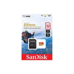 KARTA SANDISK EXTREME SDXC 128 GB 180/90 MB/s C10 V30 UHS-I U3